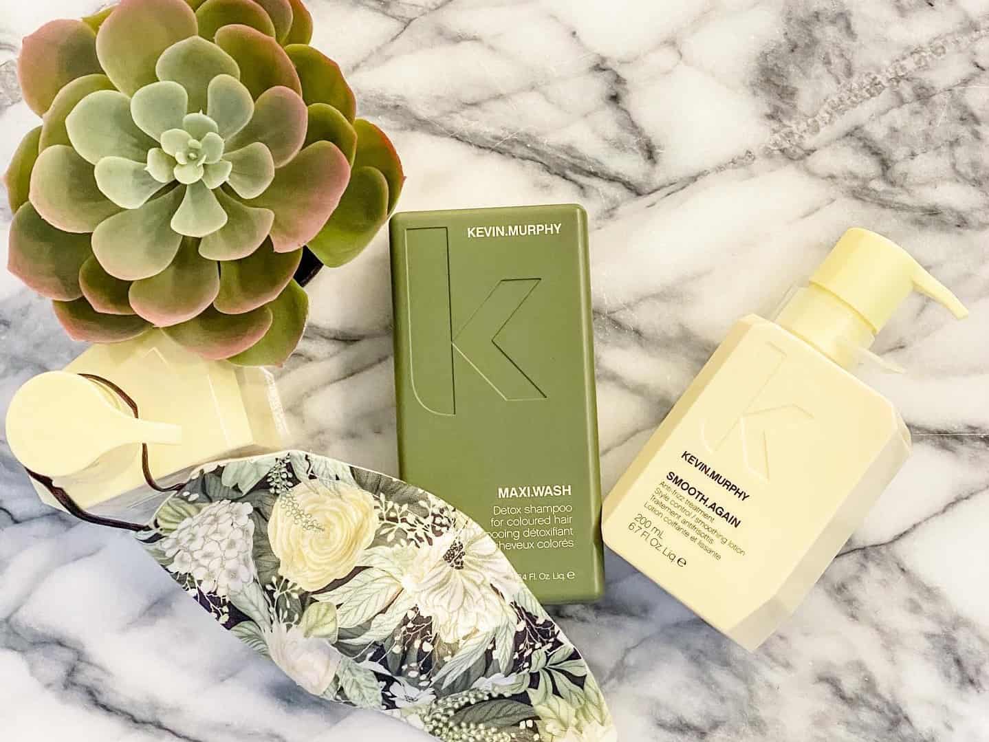 Kevin Murphy Smooth Again and Maxi Wash products rich in antioxidants and green tea tree leaf